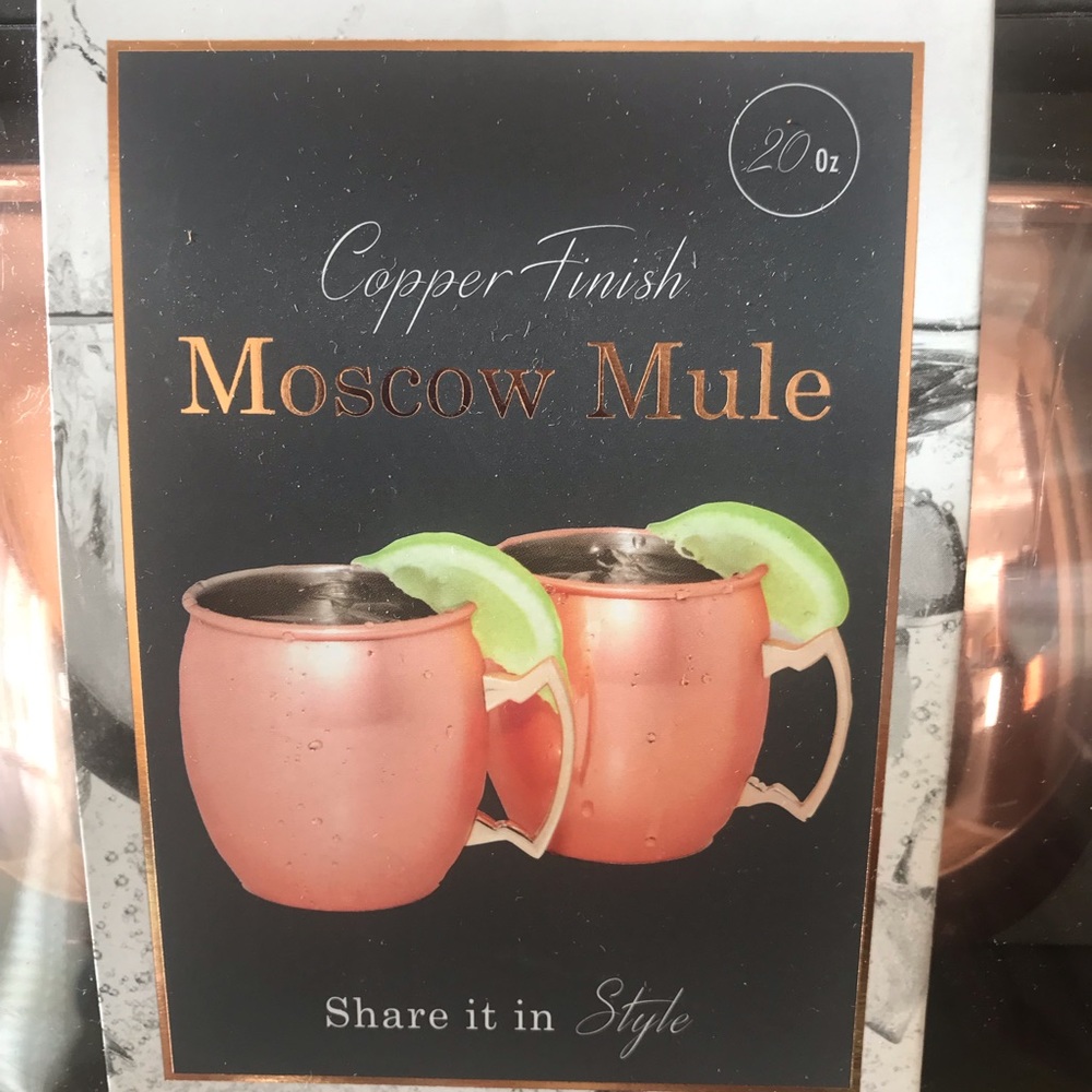 Moscow Mule Copper Mugs - Gift Set of 2